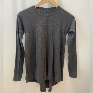 Lululemon Grey Long Sleeve